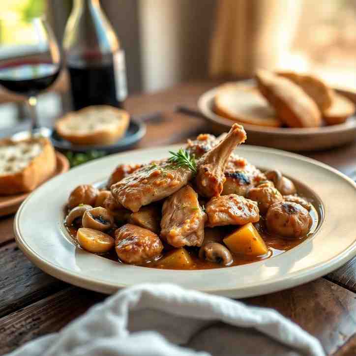 Conill Amb Ceps Recipe Cozy Catalan Rabbit & Porcini
